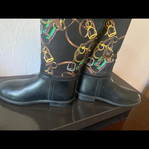 Ralph Lauren rain boots - Picture 4 of 4